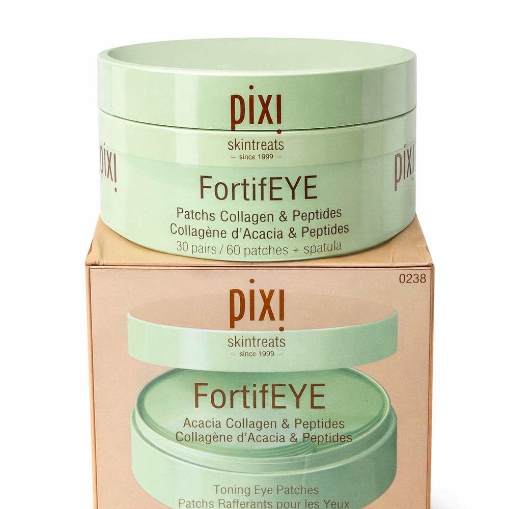 Pixi FortifEYE Collagen Eye Patches - Mint Green